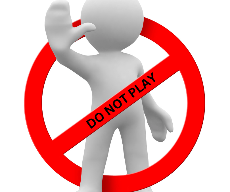 Prearranged Do Not Play song list