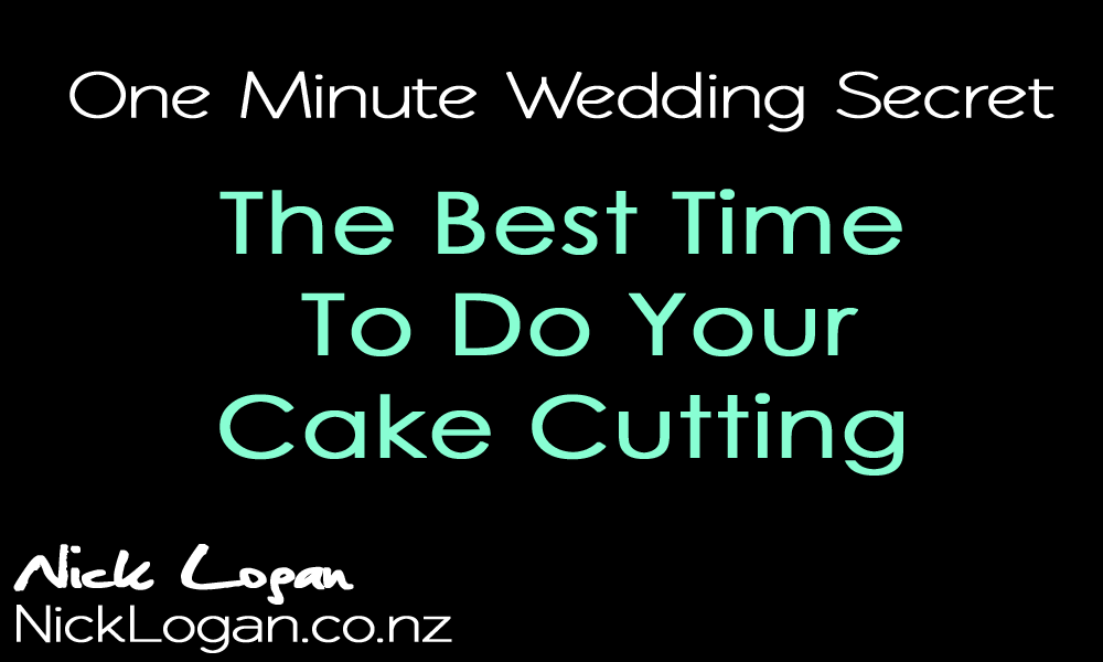 Timesaving Wedding Cake Cutting Trick